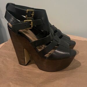 TOPSHOP Gladiator Heels, US size 8.5
